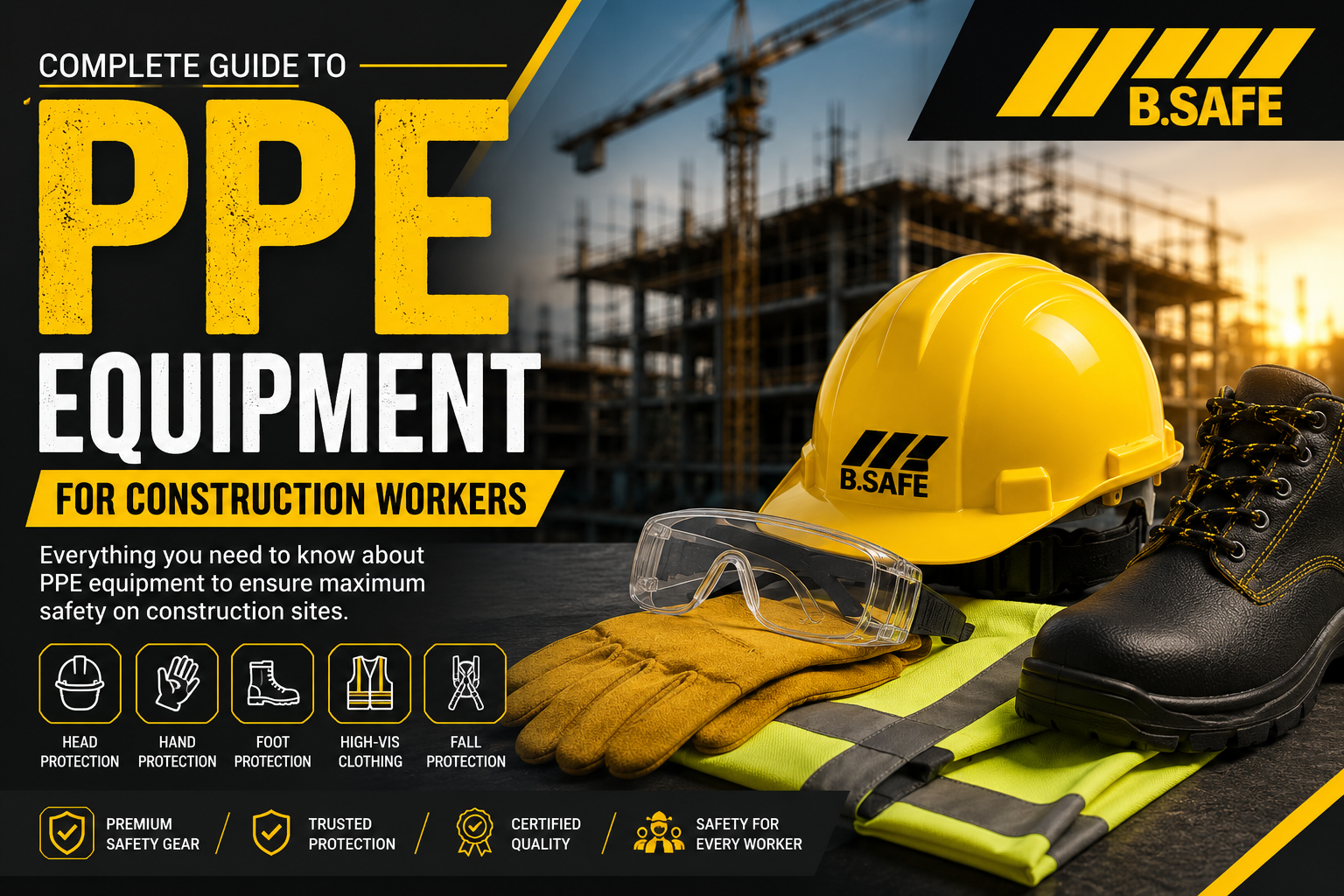 PPE Equipment for Construction Workers