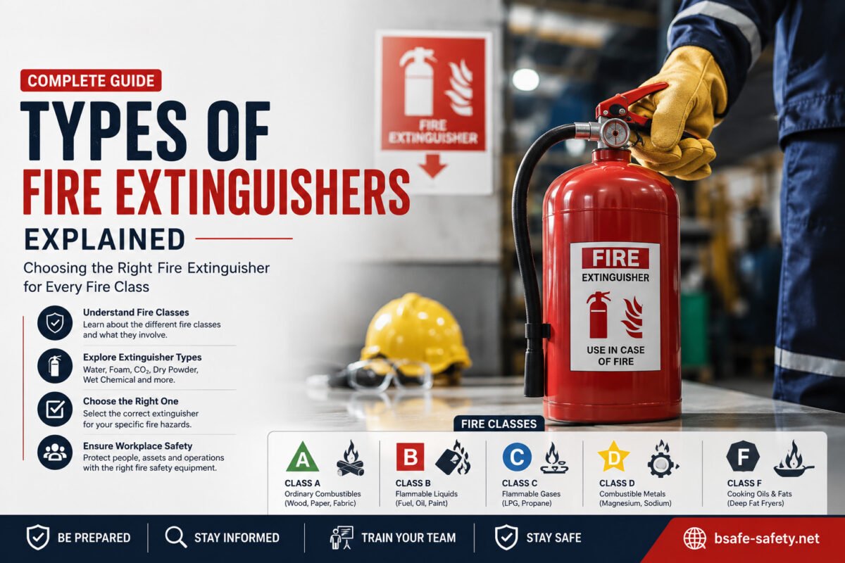 Types of Fire Extinguishers