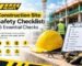 Construction Site Safety Checklist