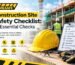 Construction Site Safety Checklist