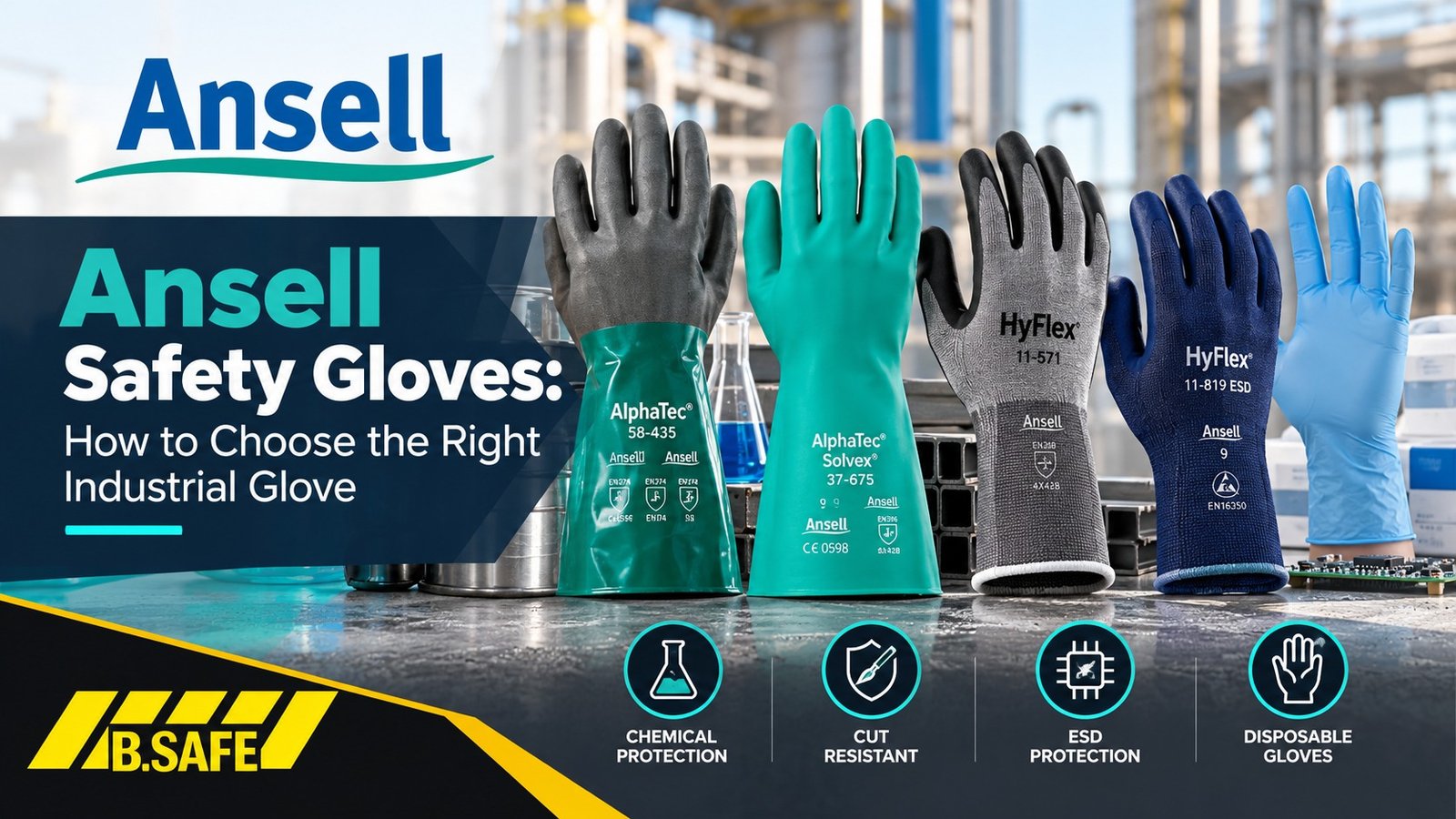 Ansell Safety Gloves