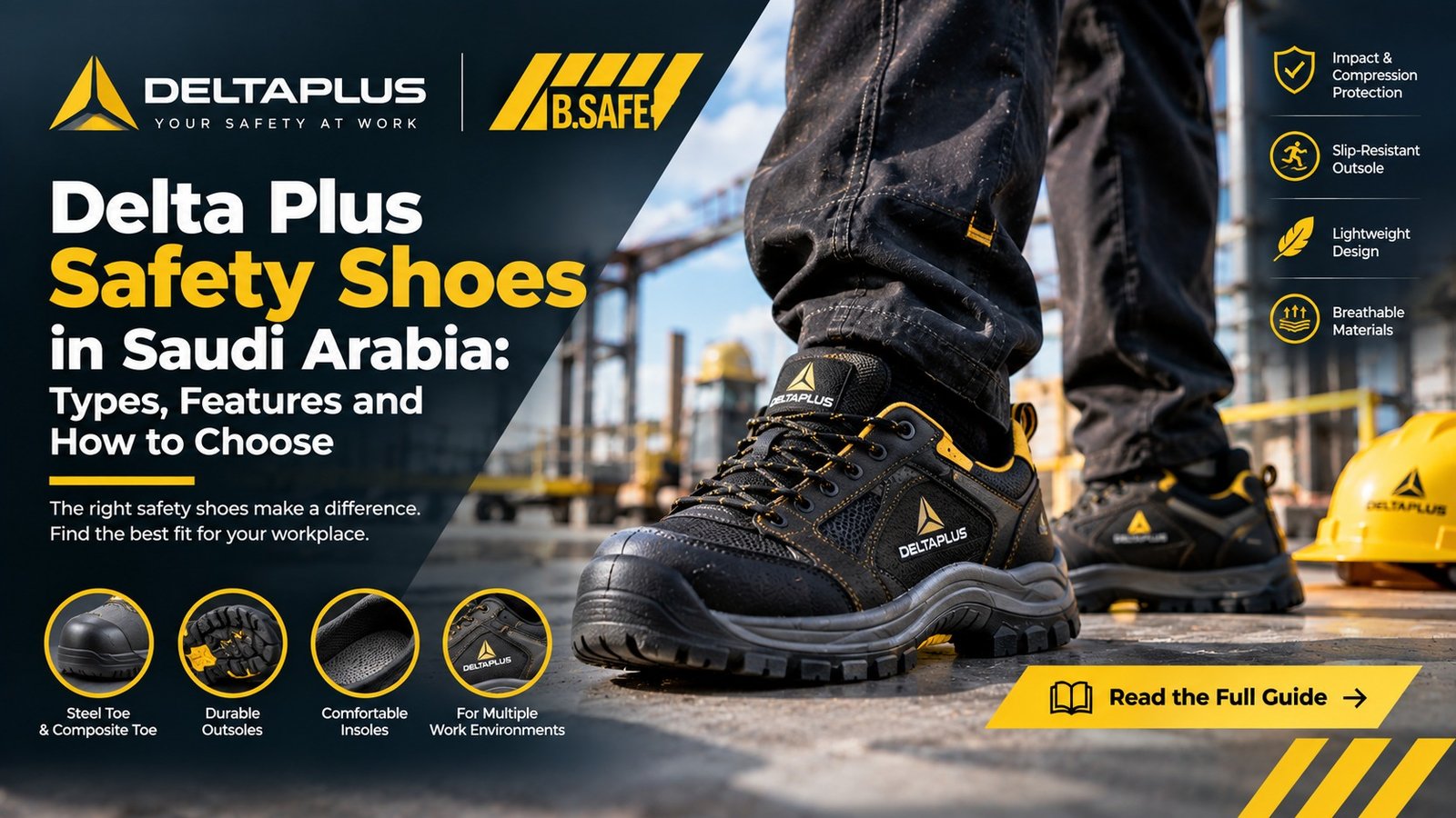 Delta Plus Safety Shoes